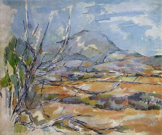 Paul Cezanne Mont Sainte-Victoire china oil painting image
